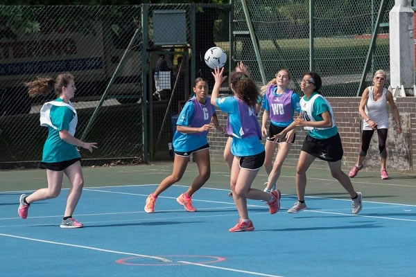 Girl's netball