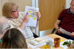 Age UK Wandsworth Hosts Scams Bingo 