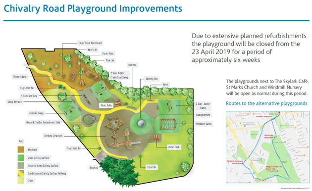 &pound;165 Facelift For Wandsworth Common Playground Gets Started 