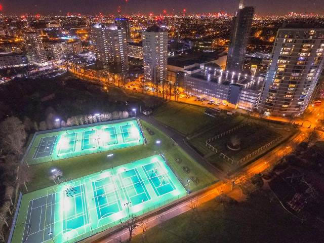 &pound;500k King George's Park Tennis Courts Upgrade Now Complete  in Wandsworth SW18