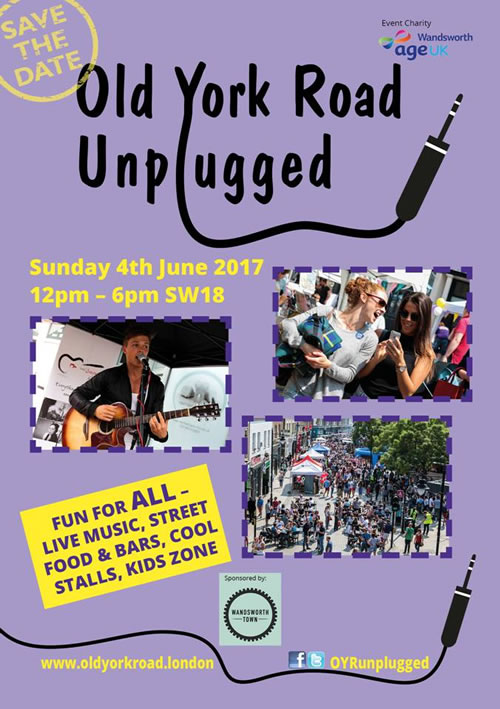 Old York Road Unplugged Set To Return to Wandsworth SW18