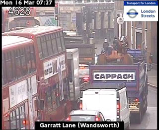 Serious collision on Wandsworth High Street leading to closure of road